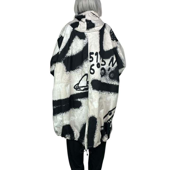 PRINT WATERPROOF RAINCOAT