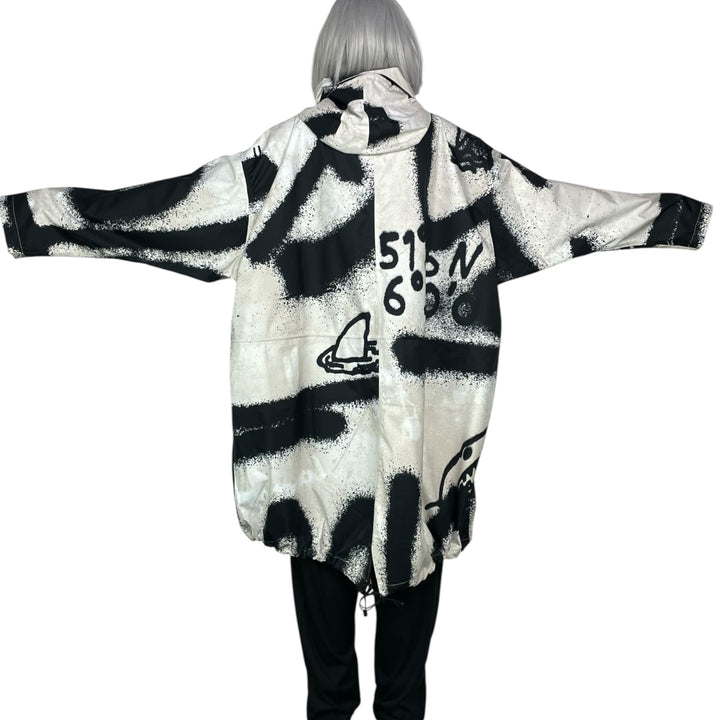PRINT WATERPROOF RAINCOAT