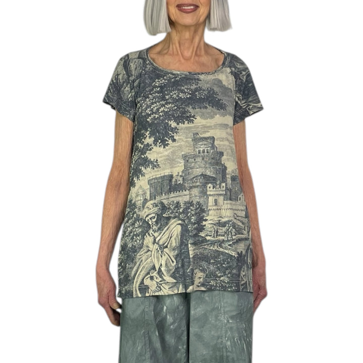 SCENIC PRINT S/S TOP