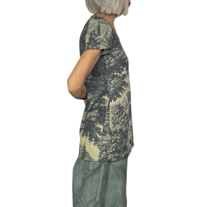 SCENIC PRINT S/S TOP
