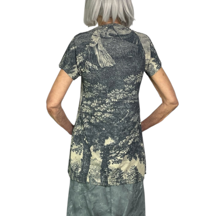 SCENIC PRINT S/S TOP