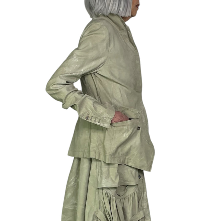 STRETCH TWILL SHAPED JACKET