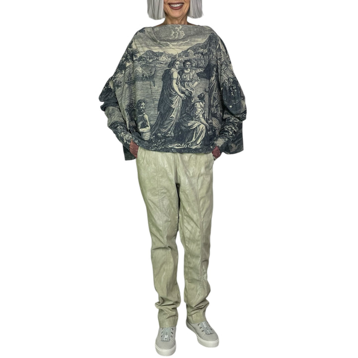 SCENIC PRINT L/S TOP