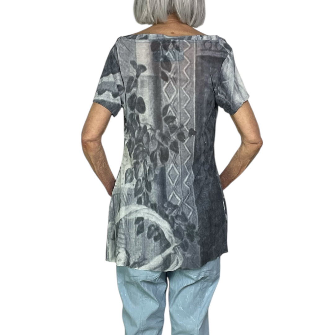 SCENIC PRINT S/S TEE