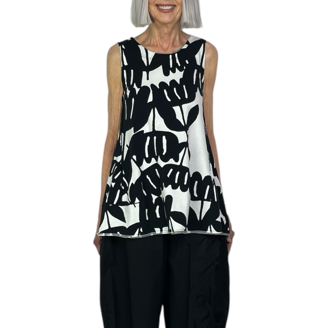 PRINT JERSEY TANK TOP