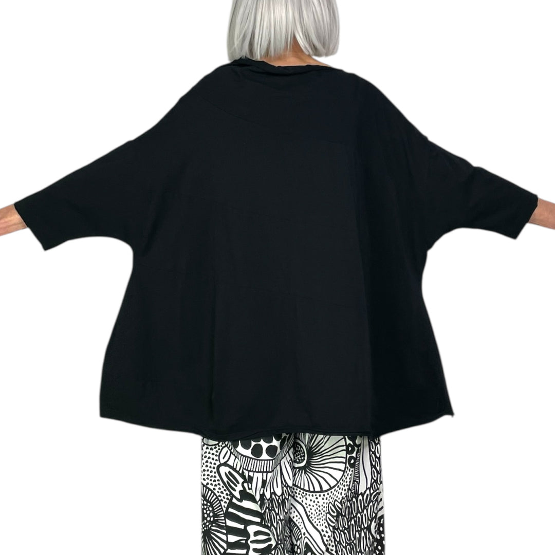 SOLID JERSEY TUNIC TOP