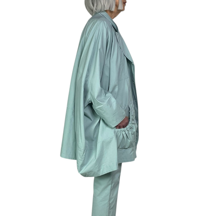 OVERSIZED RUCHED POCKETS JACKET