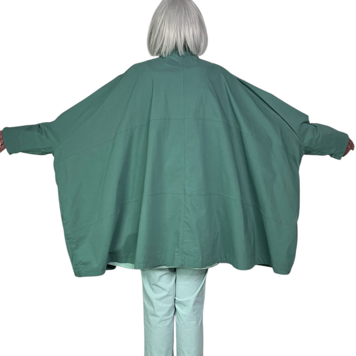 OVERSIZED RUCHED POCKETS JACKET