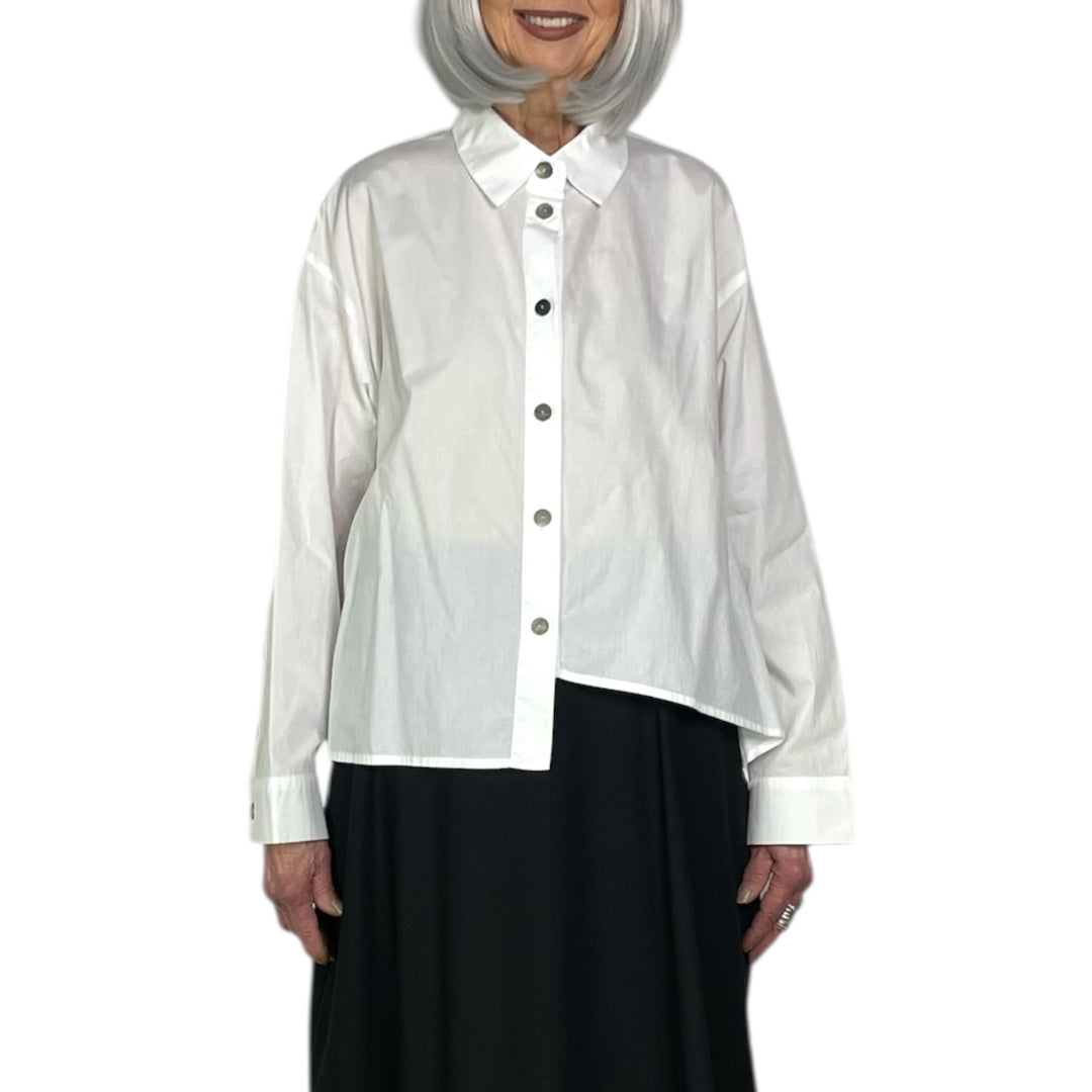 RUCHED BACK SHIRT