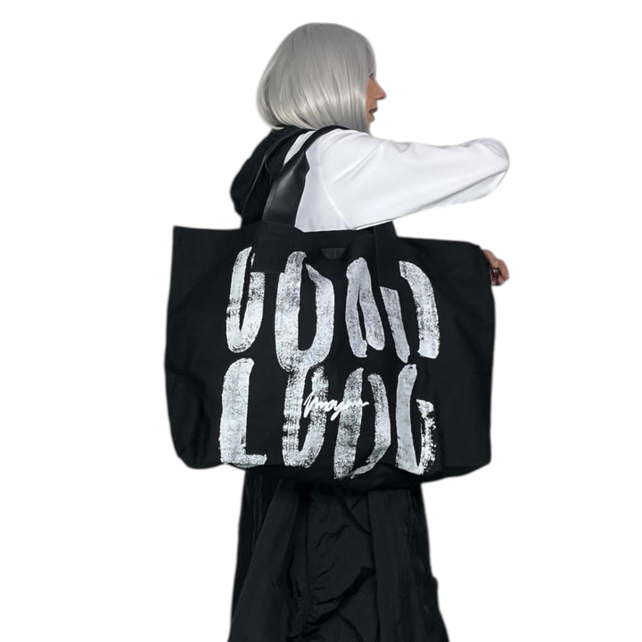 GRAPHIC PRINT TOTE BAG