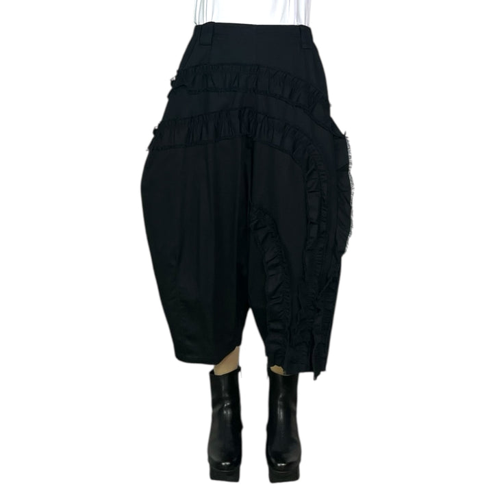 RUFFLE TRIM PANT
