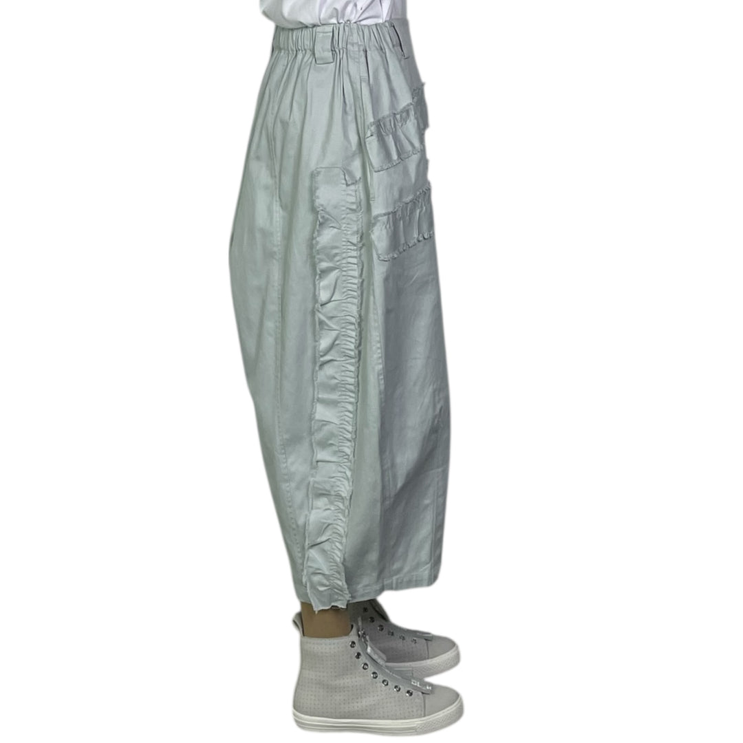 RUFFLE TRIM PANT