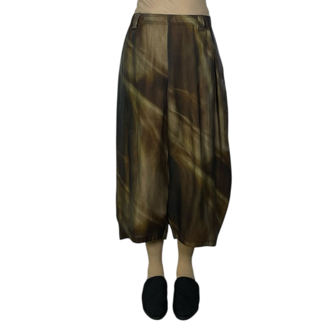 PRINTED ORGANZA PANT