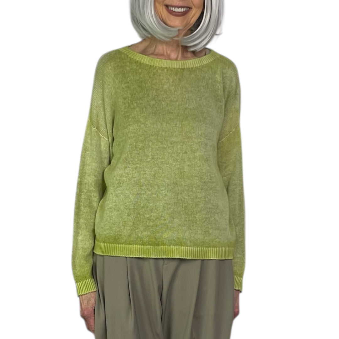 BOXY CASHMERE SWEATER