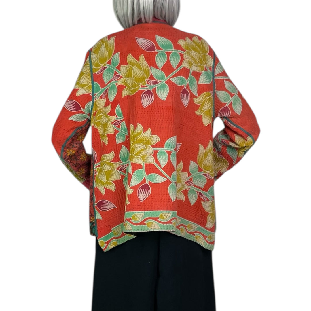 VINTAGE COTTON KAFTAN SHORT JACKET