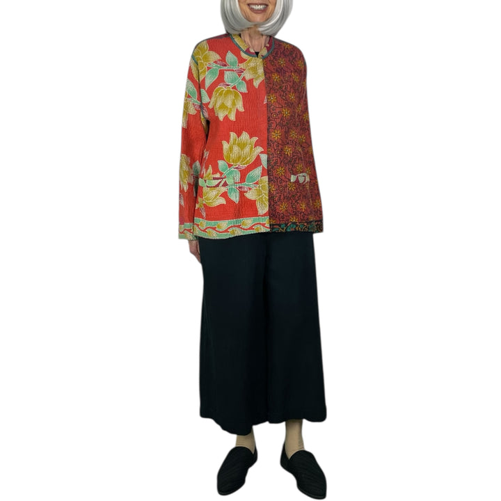 VINTAGE COTTON KAFTAN SHORT JACKET