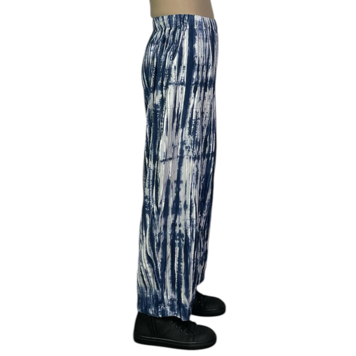 RIPPLE TUCK TIE DYE BARREL PANT