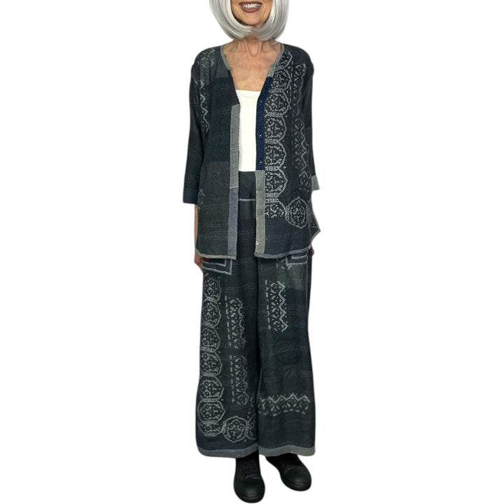 MOSAIC PATCH KURTA TOP
