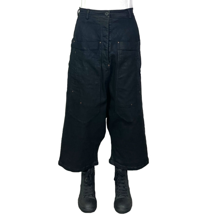 DENIM LOW CROTCH TROUSER