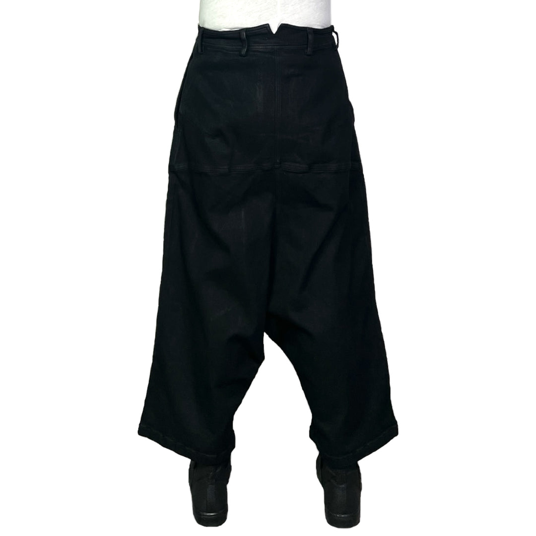 DENIM LOW CROTCH TROUSER