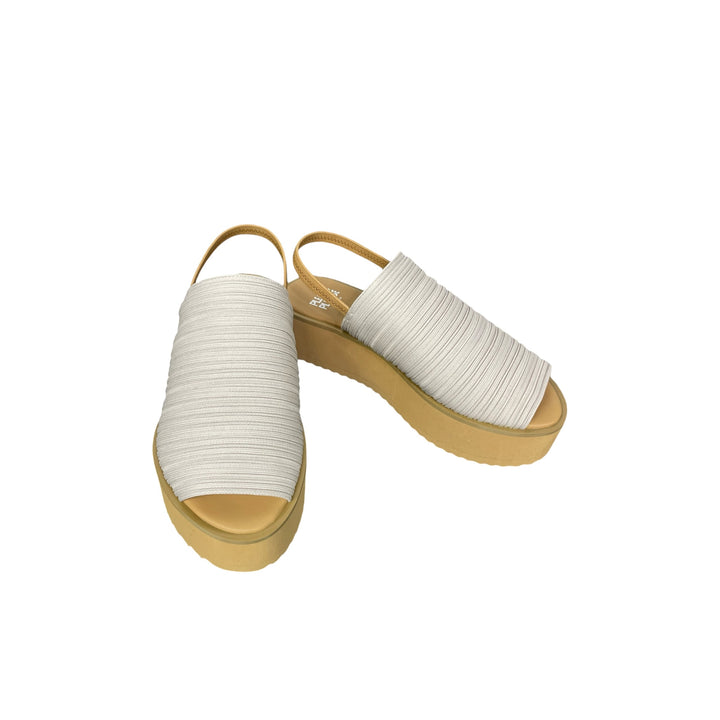 PLEATS KNIT SANDALS