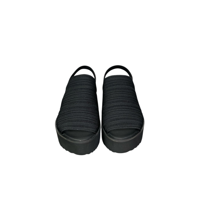 PLEATS KNIT SANDALS
