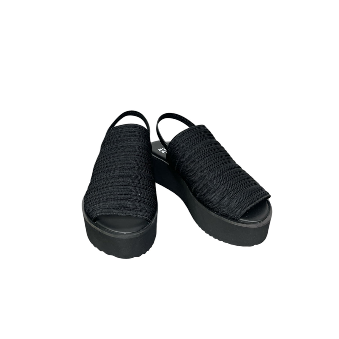 PLEATS KNIT SANDALS