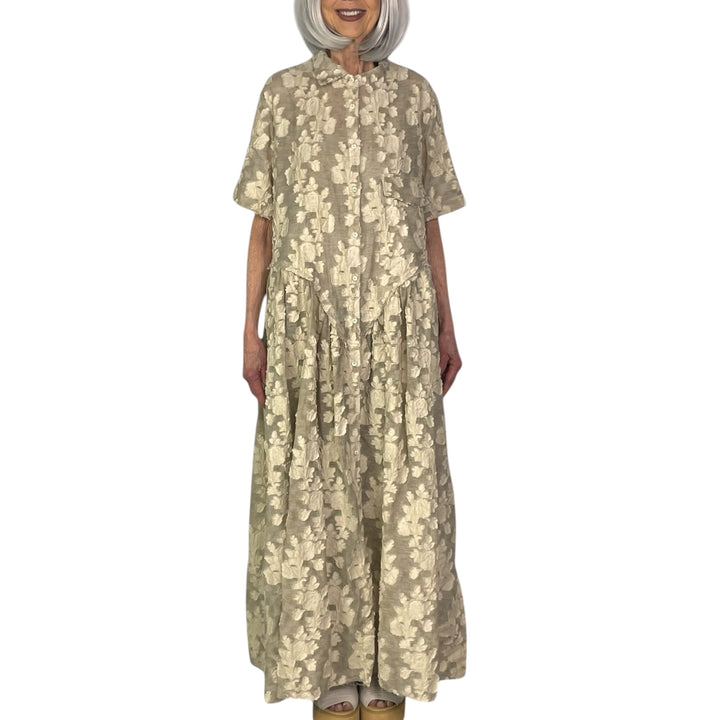 JACQUARD LONG DRESS