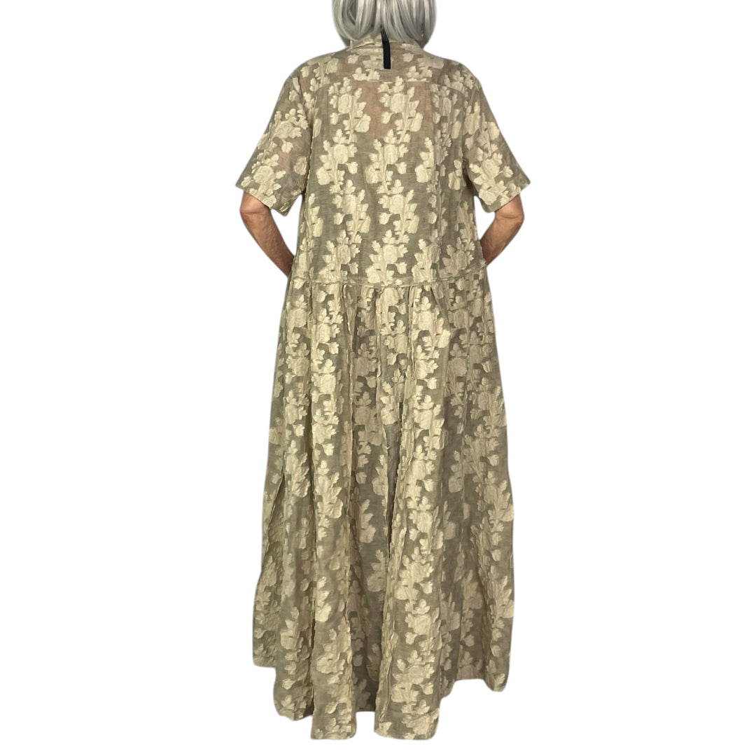 JACQUARD LONG DRESS