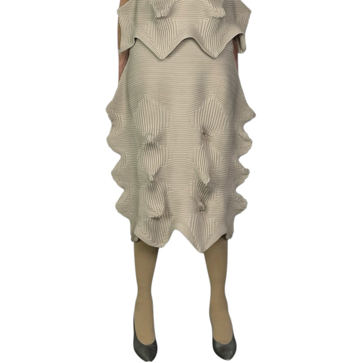 LINKAGE KNIT SKIRT
