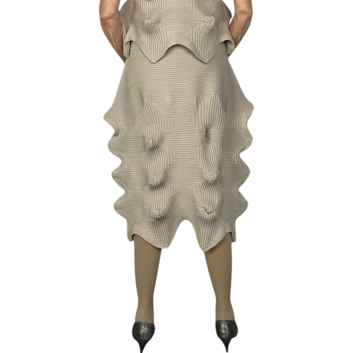LINKAGE KNIT SKIRT