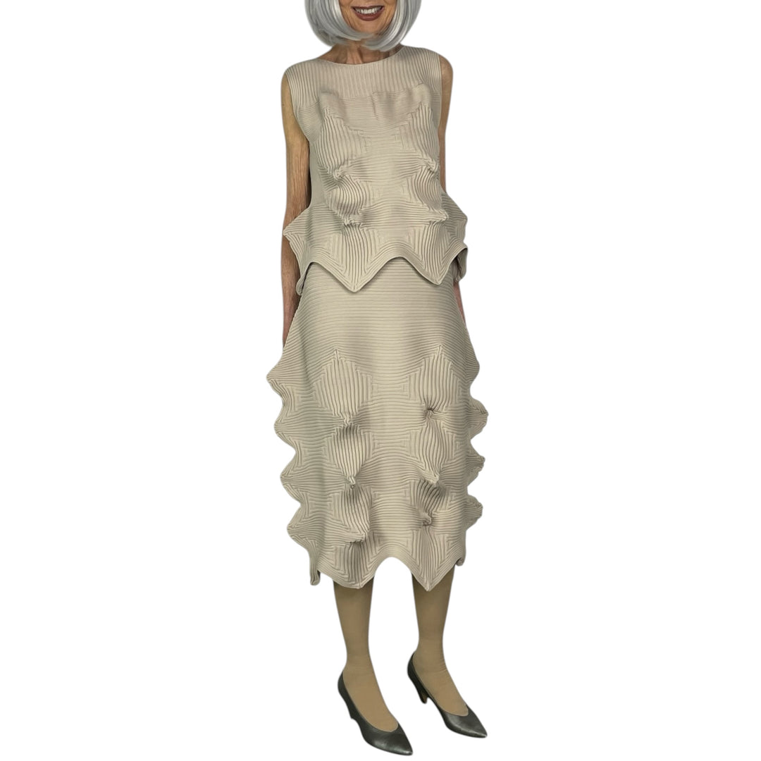 LINKAGE KNIT SLEEVELESS TOP