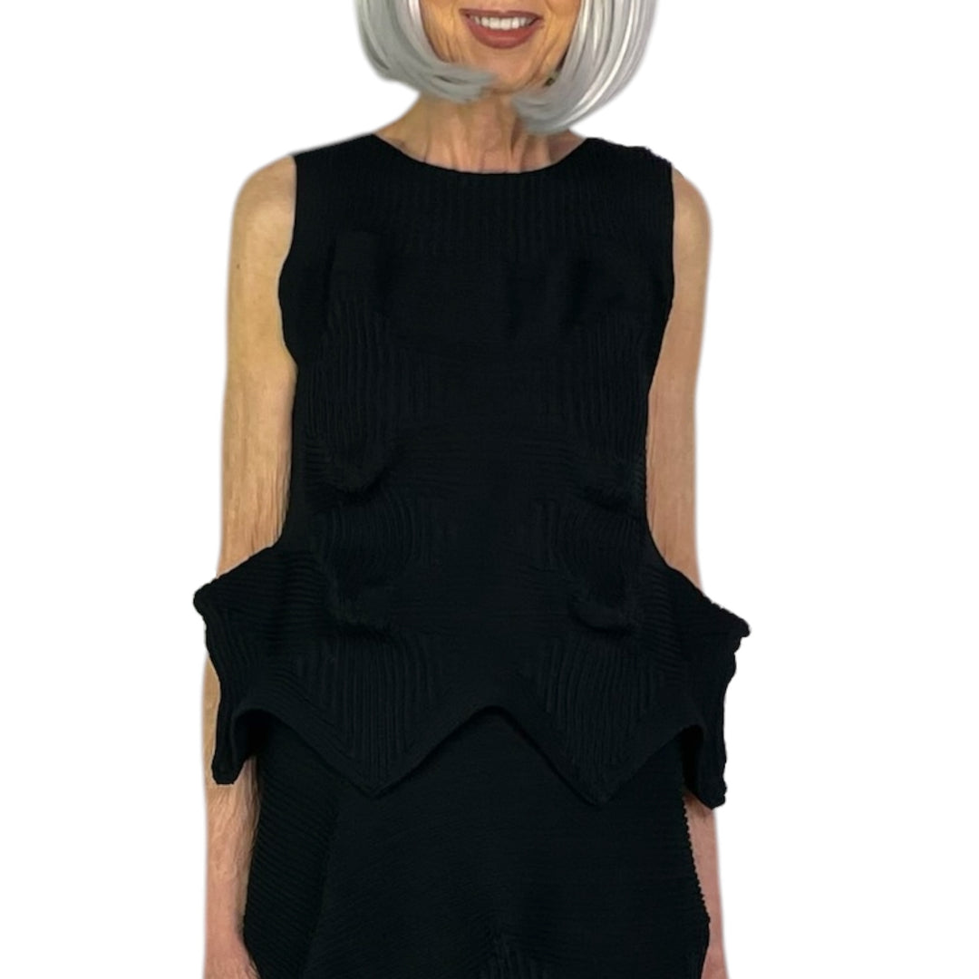 LINKAGE KNIT SLEEVELESS TOP
