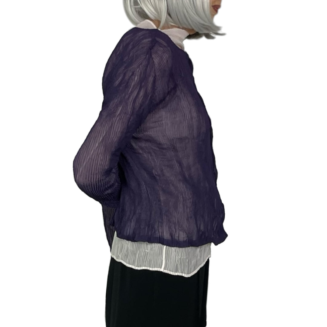 CHIFFON TWIST 1 SHIRT/CARDIGAN