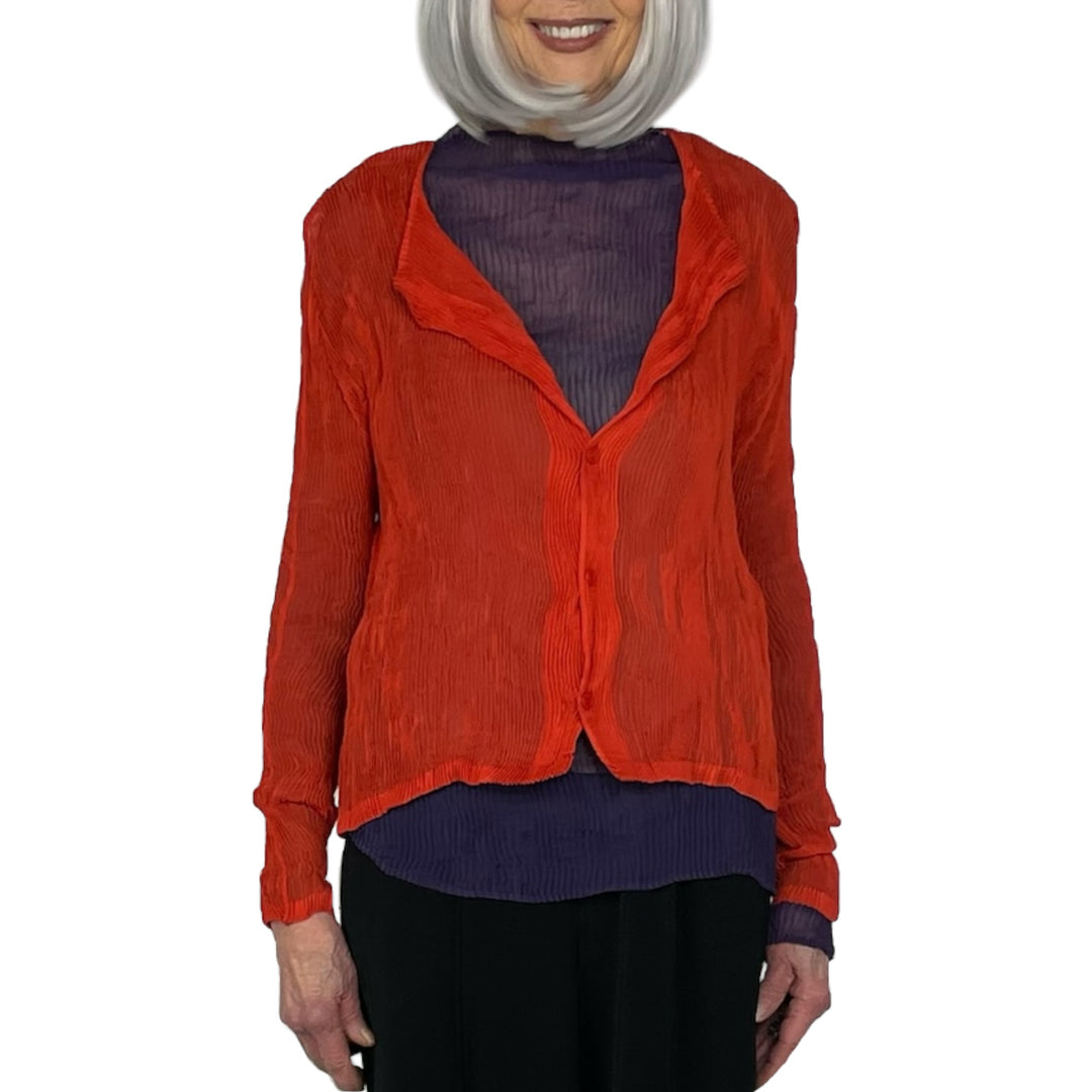 CHIFFON TWIST 1 SHIRT/CARDIGAN