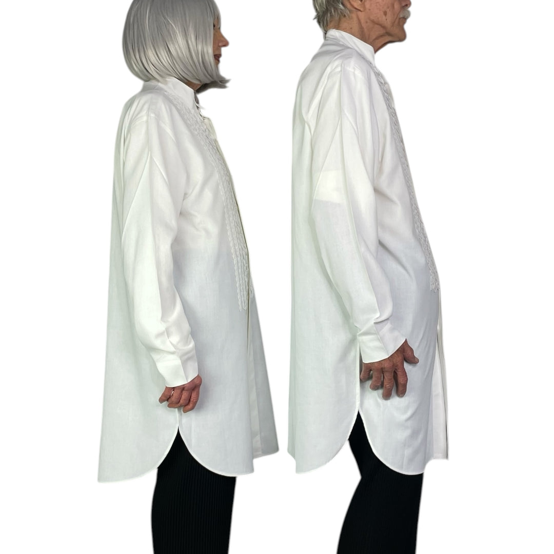 EMBROIDERY PRESS SHIRT - LONG