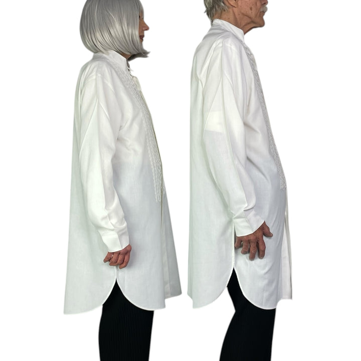 EMBROIDERY PRESS SHIRT - LONG