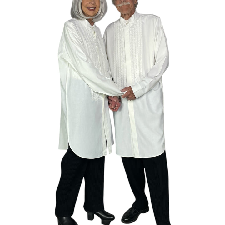 EMBROIDERY PRESS SHIRT - LONG