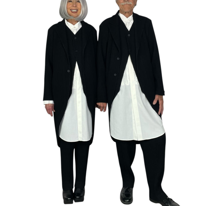 TUXEDO PLEATS JACKET