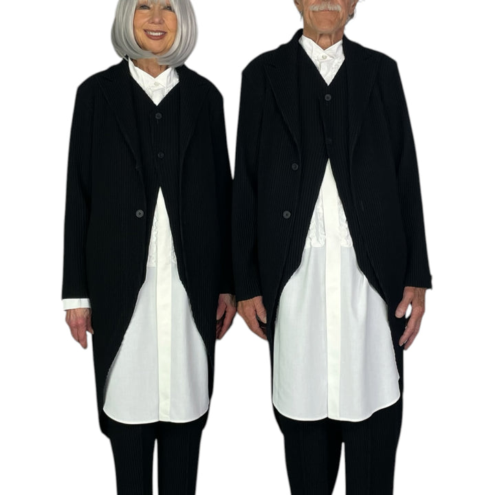 TUXEDO PLEATS JACKET