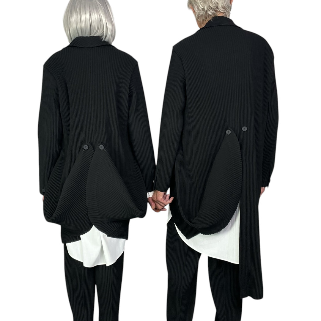 TUXEDO PLEATS JACKET
