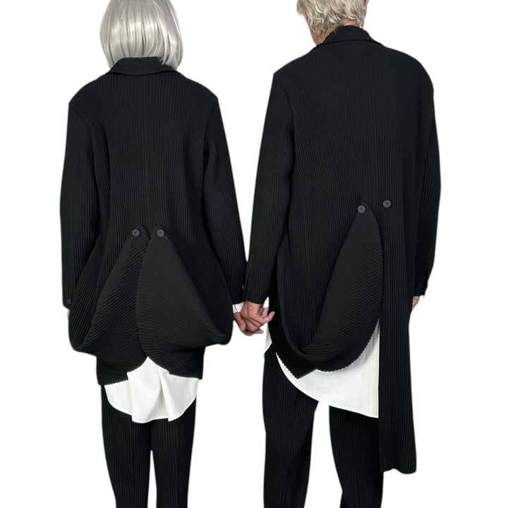 TUXEDO PLEATS JACKET