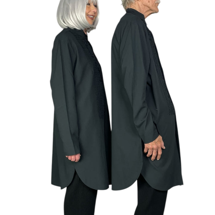 EMBROIDERY PRESS SHIRT - LONG