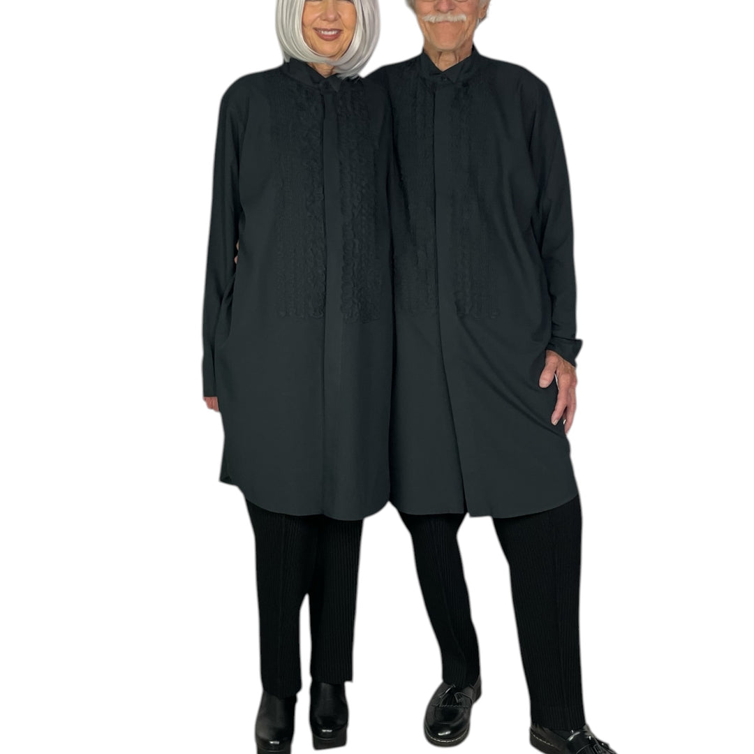 EMBROIDERY PRESS SHIRT - LONG