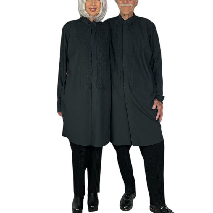 EMBROIDERY PRESS SHIRT - LONG