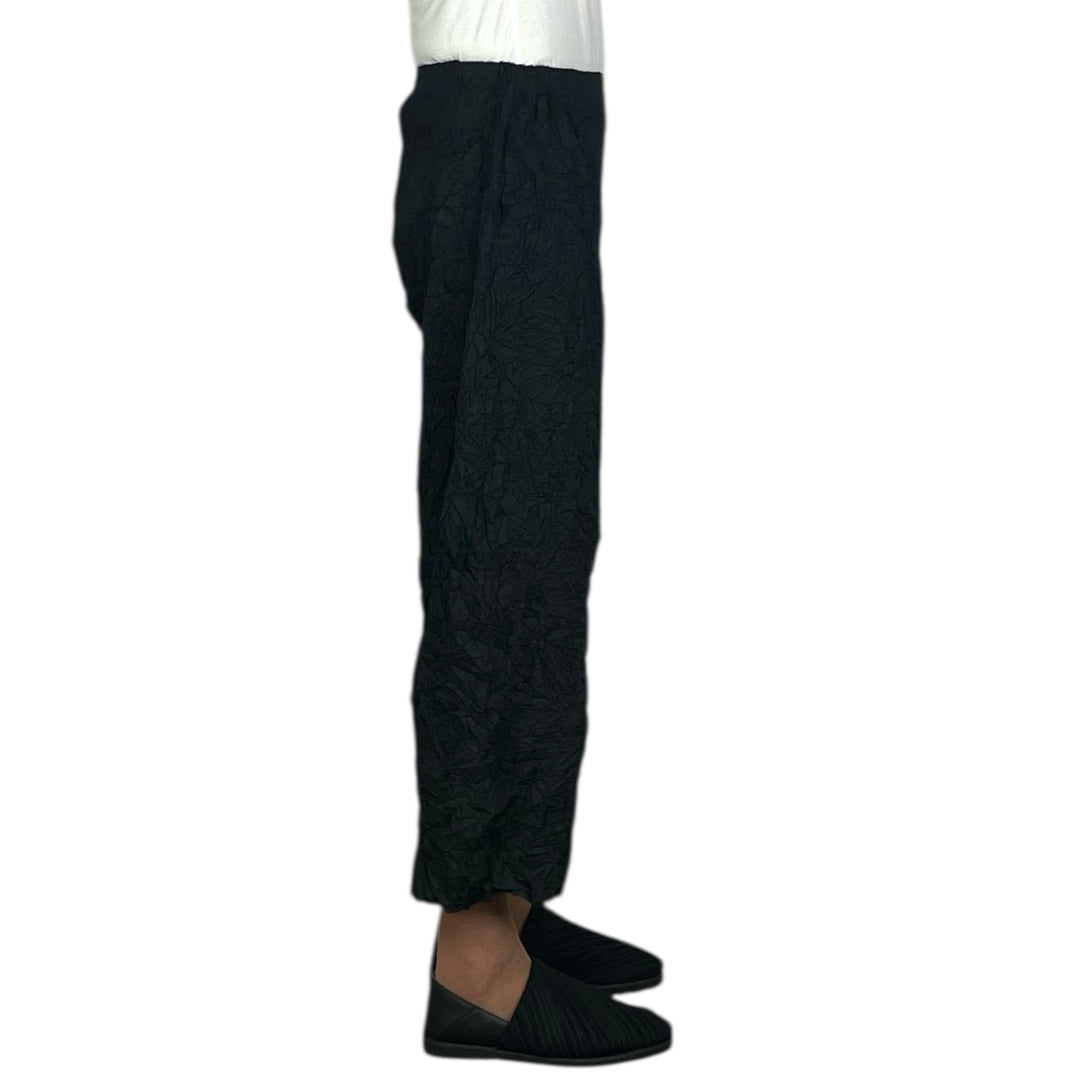 GAUZE CRINKLE CREPE PANT