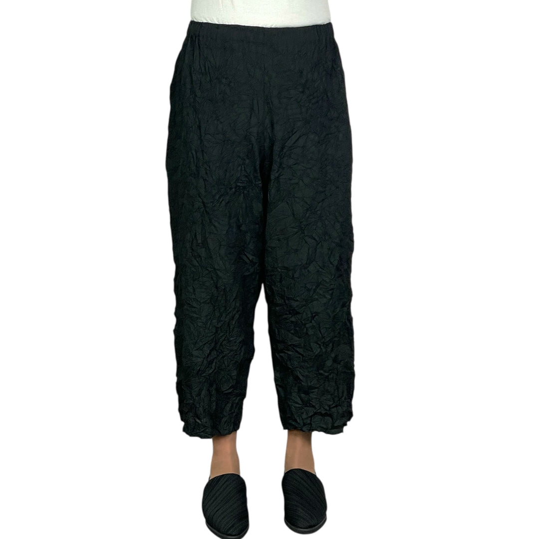 GAUZE CRINKLE CREPE PANT