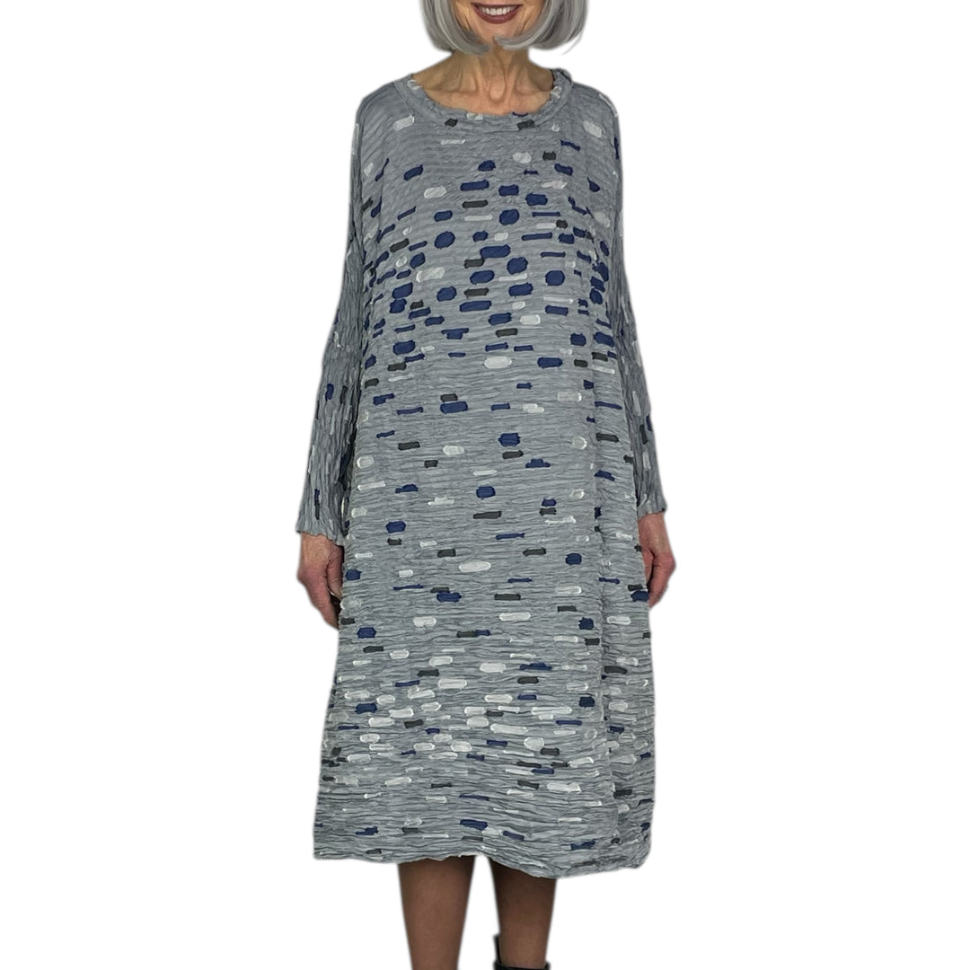 PRAIRIE HORIZONTAL PLEAT DRESS