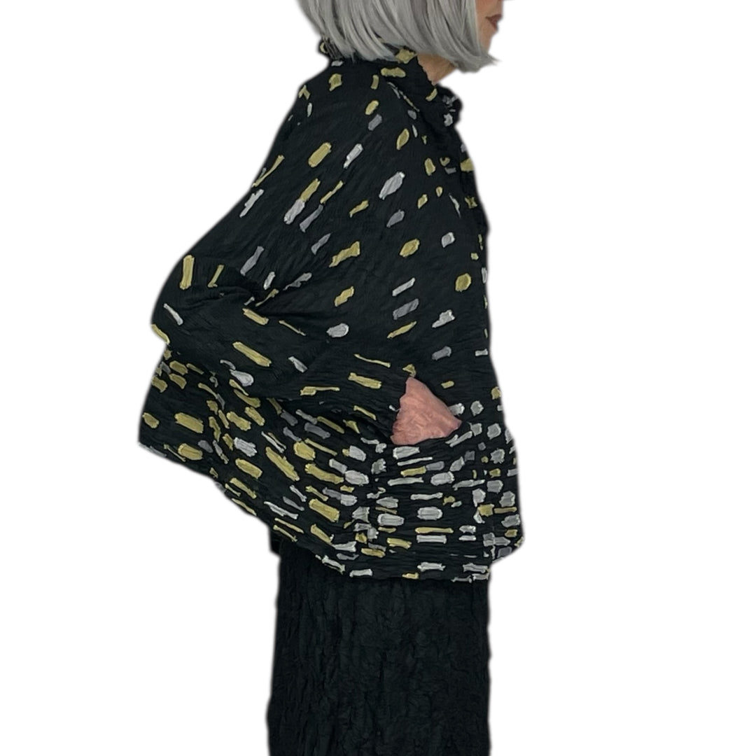 PRAIRIE HORIZONTAL PLEAT JACKET