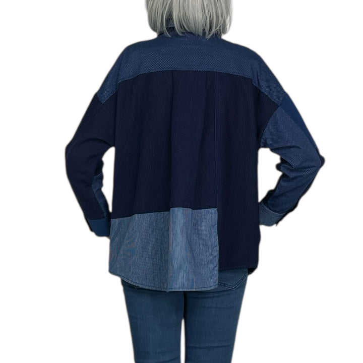 PATCHWORK SHIRT/JACKET - WOMAN'S FIT